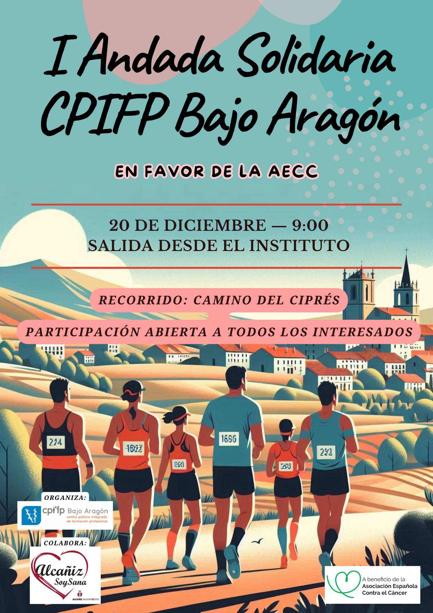 Lanzamos el primer reto del Proyecto Intermodular: la Andada Solidaria del 19 de diciembre