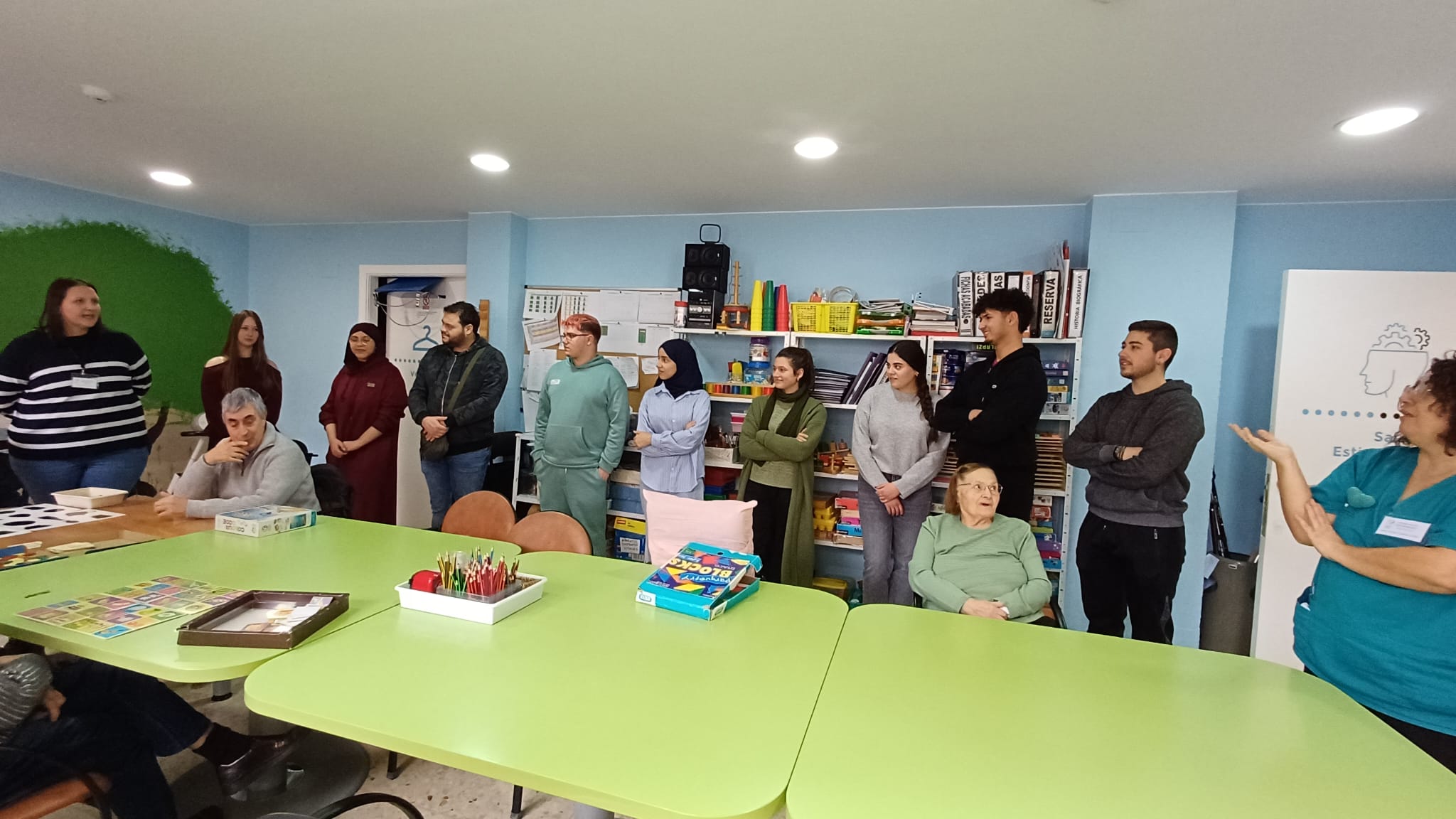 Visita del alumnado de 2.º de Asistencia a la Dirección a la Asociación de los Calatravos de Alcañiz